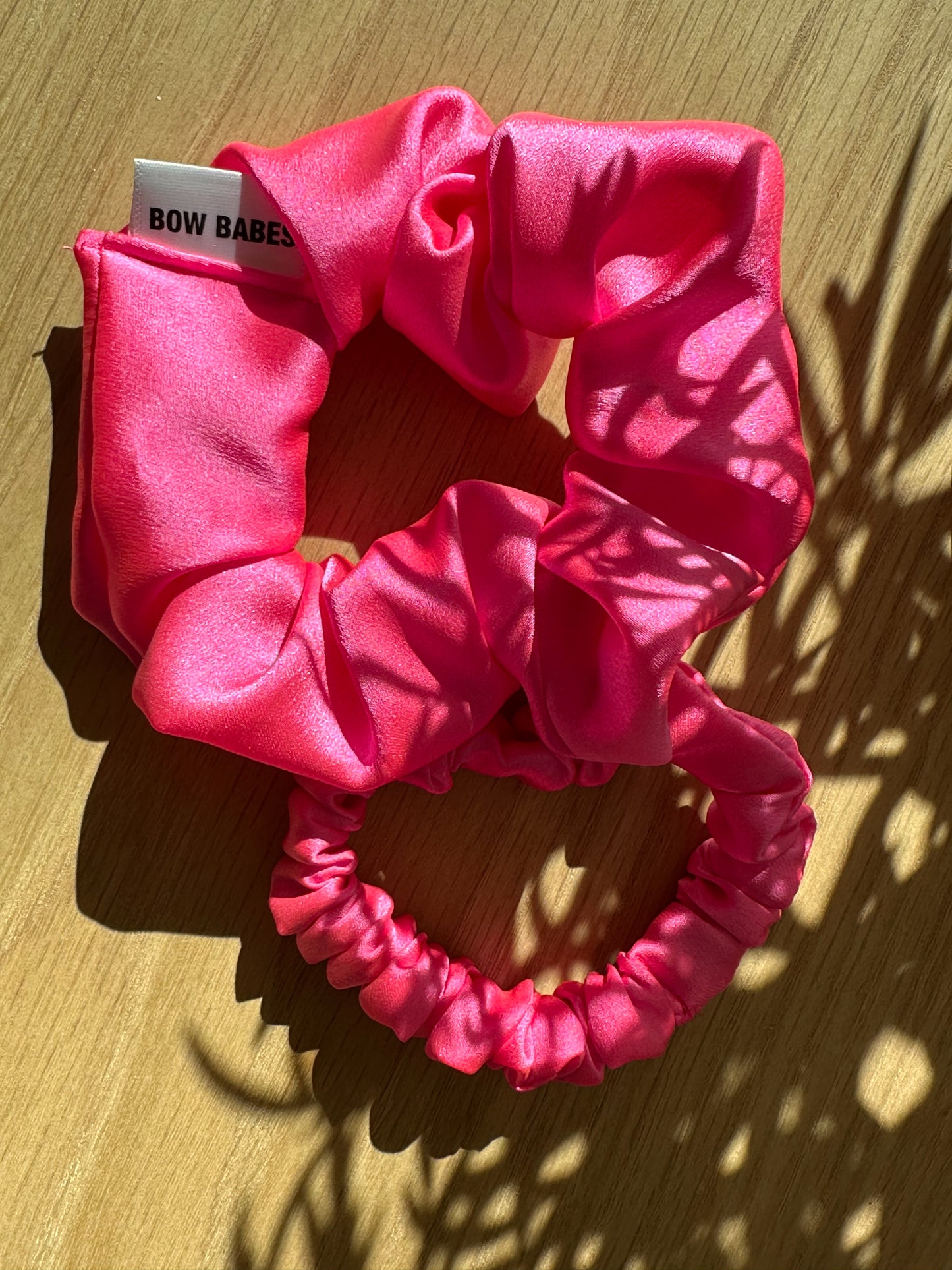 Mini Barbie Pink Scrunchie