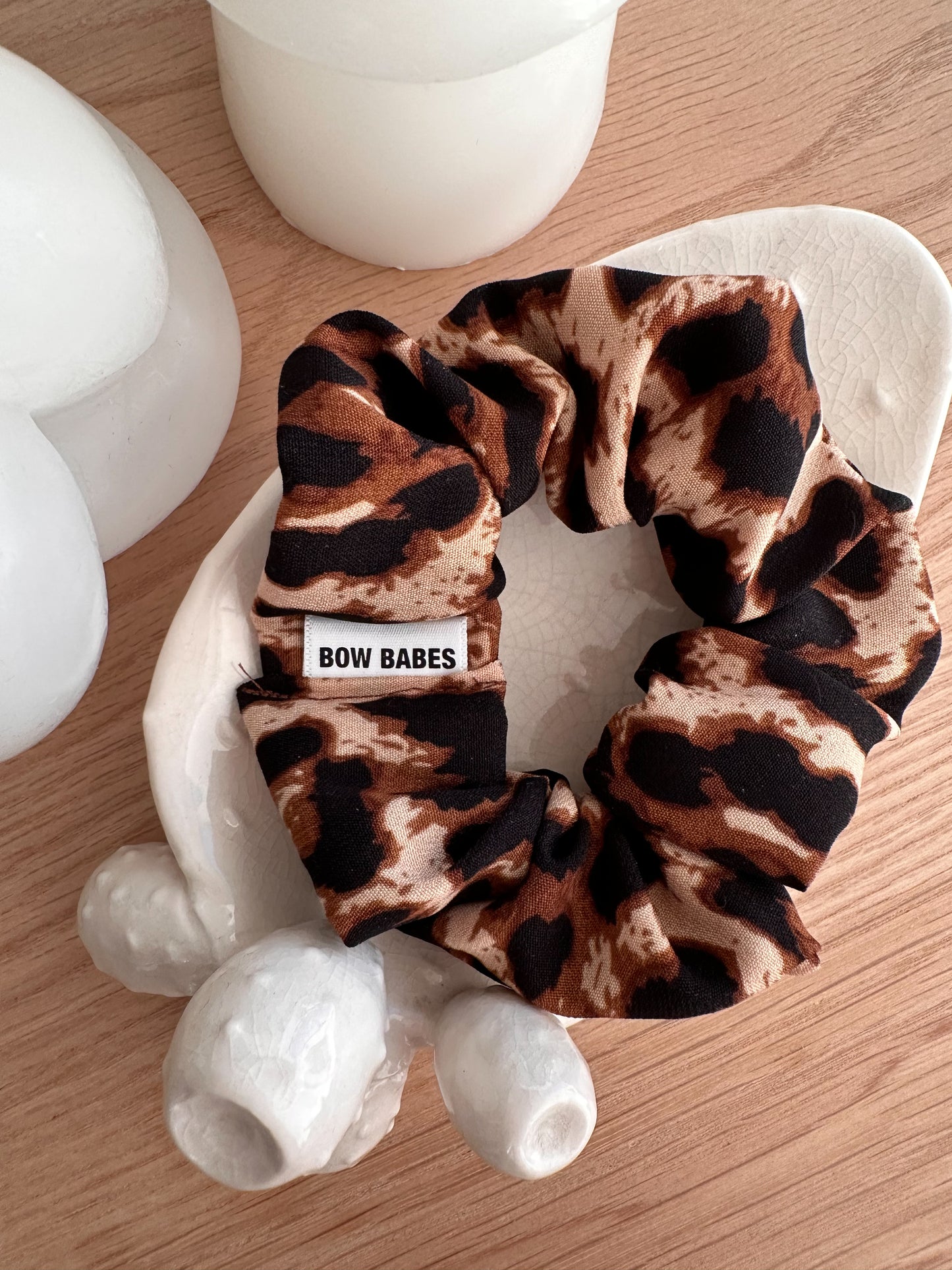 Leopard Print Everyday Scrunchie