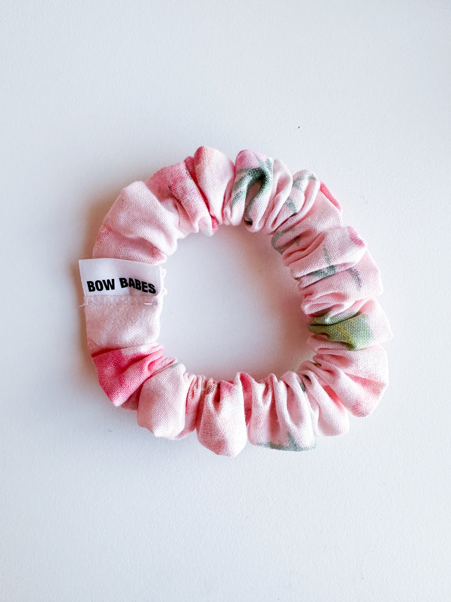 Flower Print Scrunchie