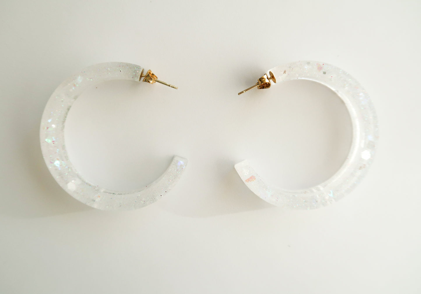 Big Clear Hoops