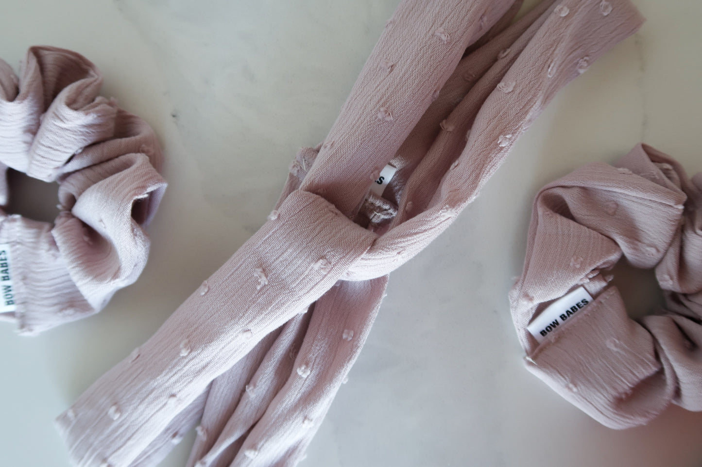 Dusty Pink Turban Headband