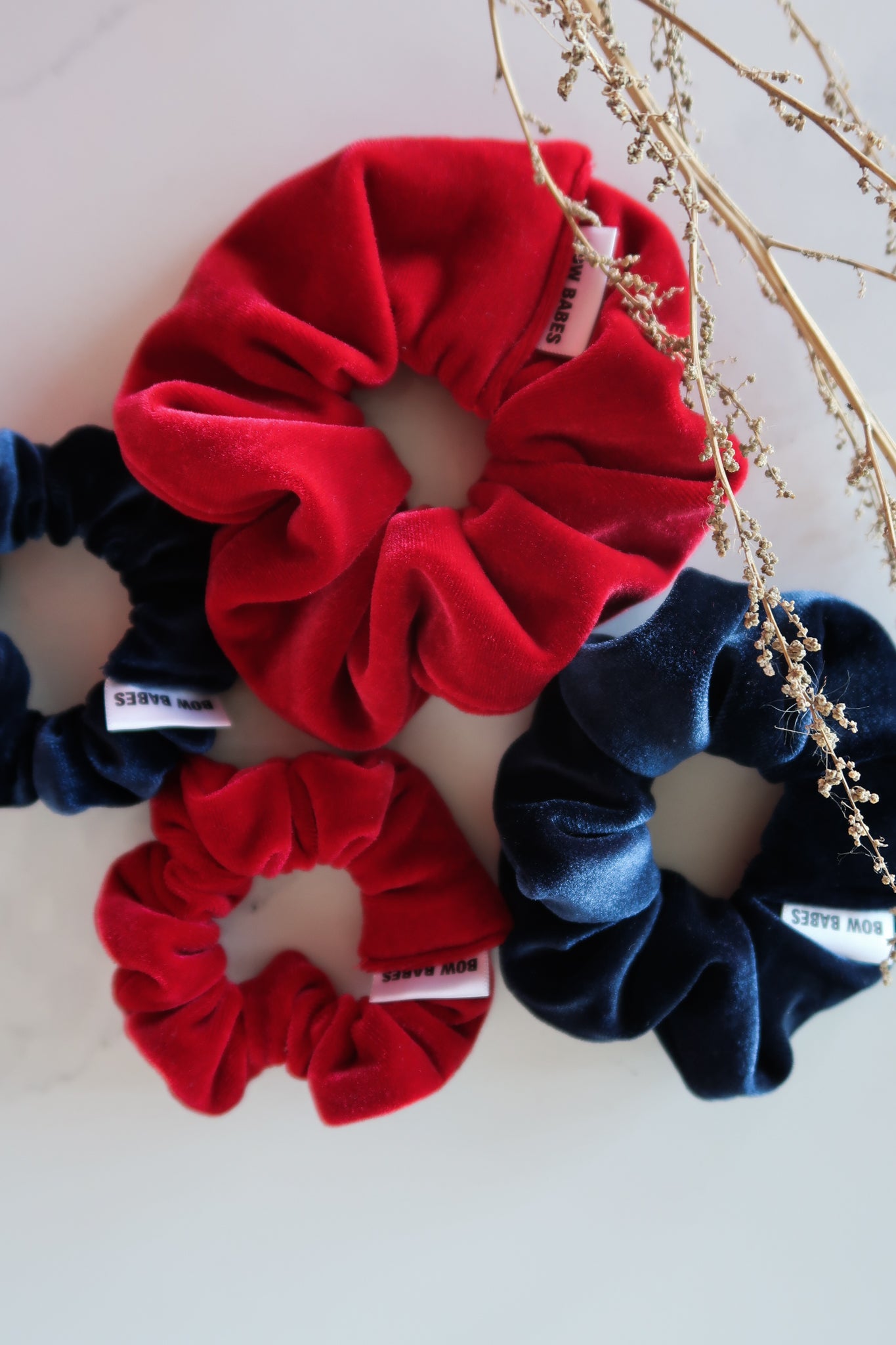 Ruby Red Everyday Scrunchie