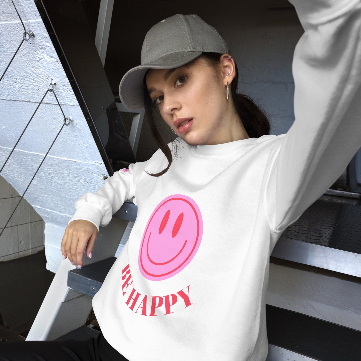 Be Happy Unisex Sweatshirt