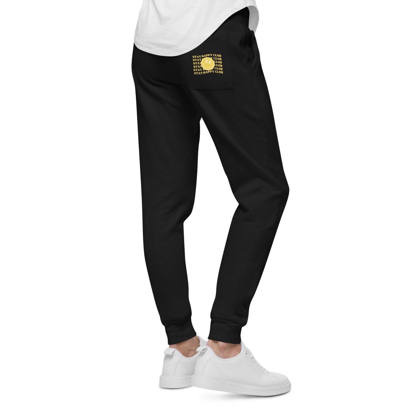 Stay Happy Club Unisex Fleece Sweatpants