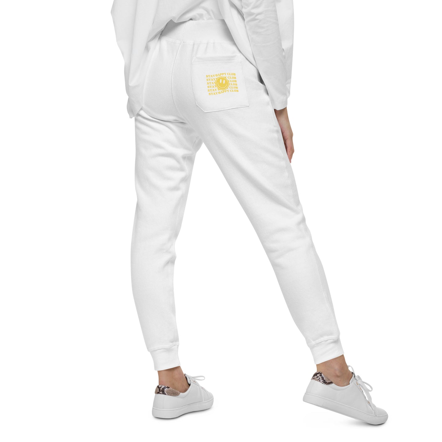 Stay Happy Club Unisex Fleece Sweatpants