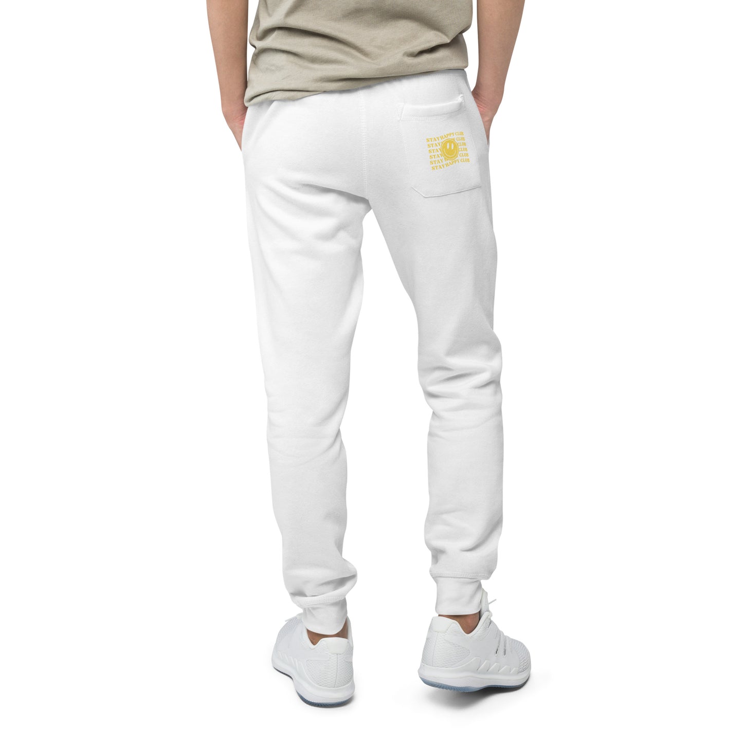 Stay Happy Club Unisex Fleece Sweatpants