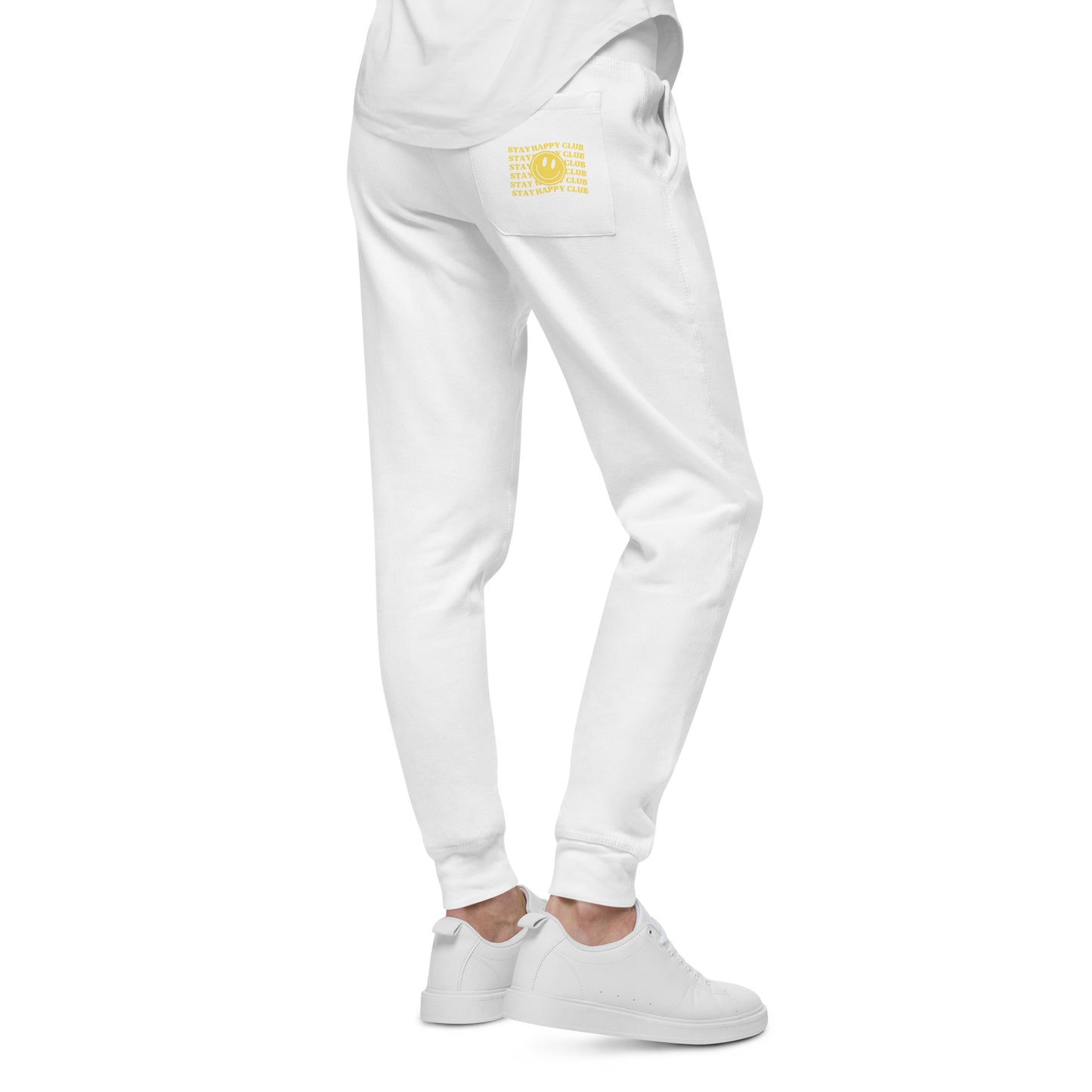 Stay Happy Club Unisex Fleece Sweatpants