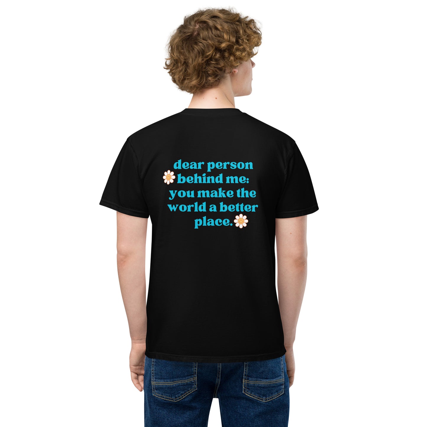 Dear Person Behind Me - Unisex Pocket T-shirt
