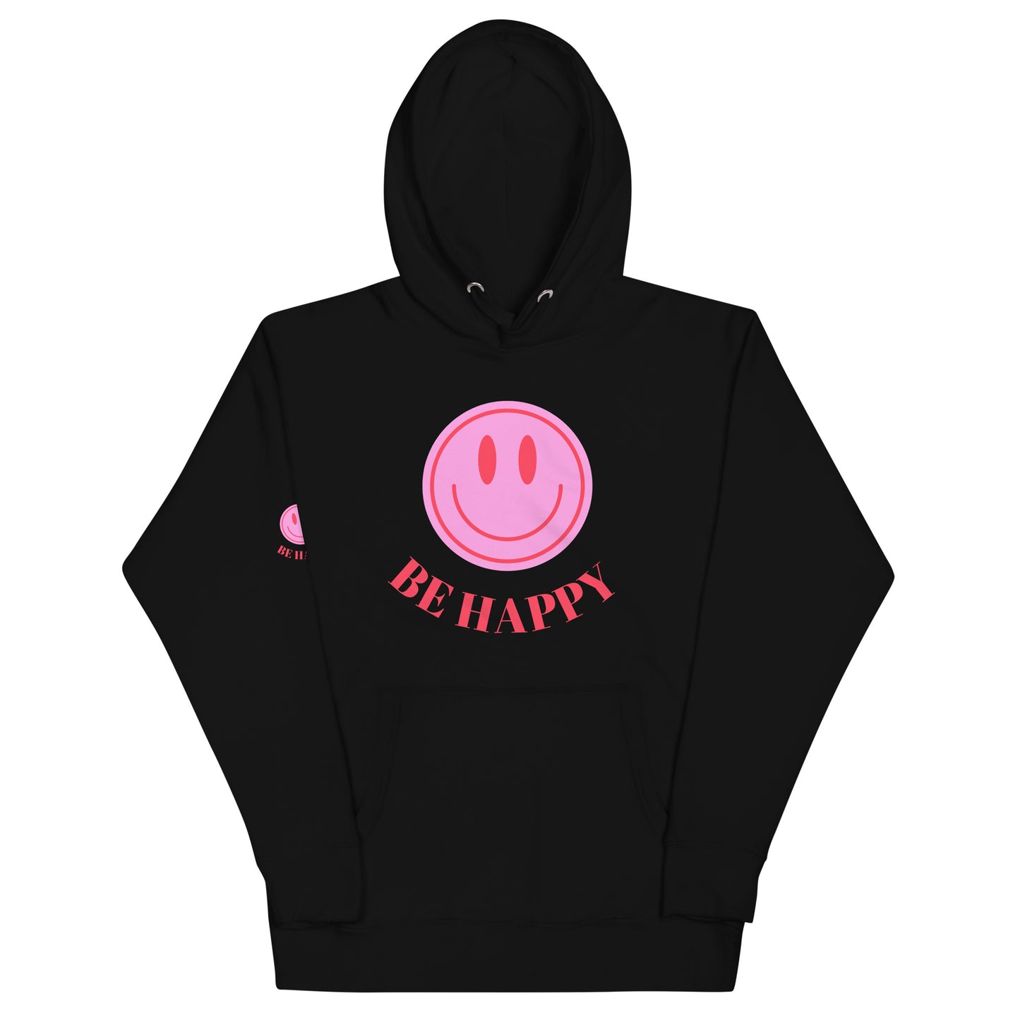 Be Happy Smiley Hoodie