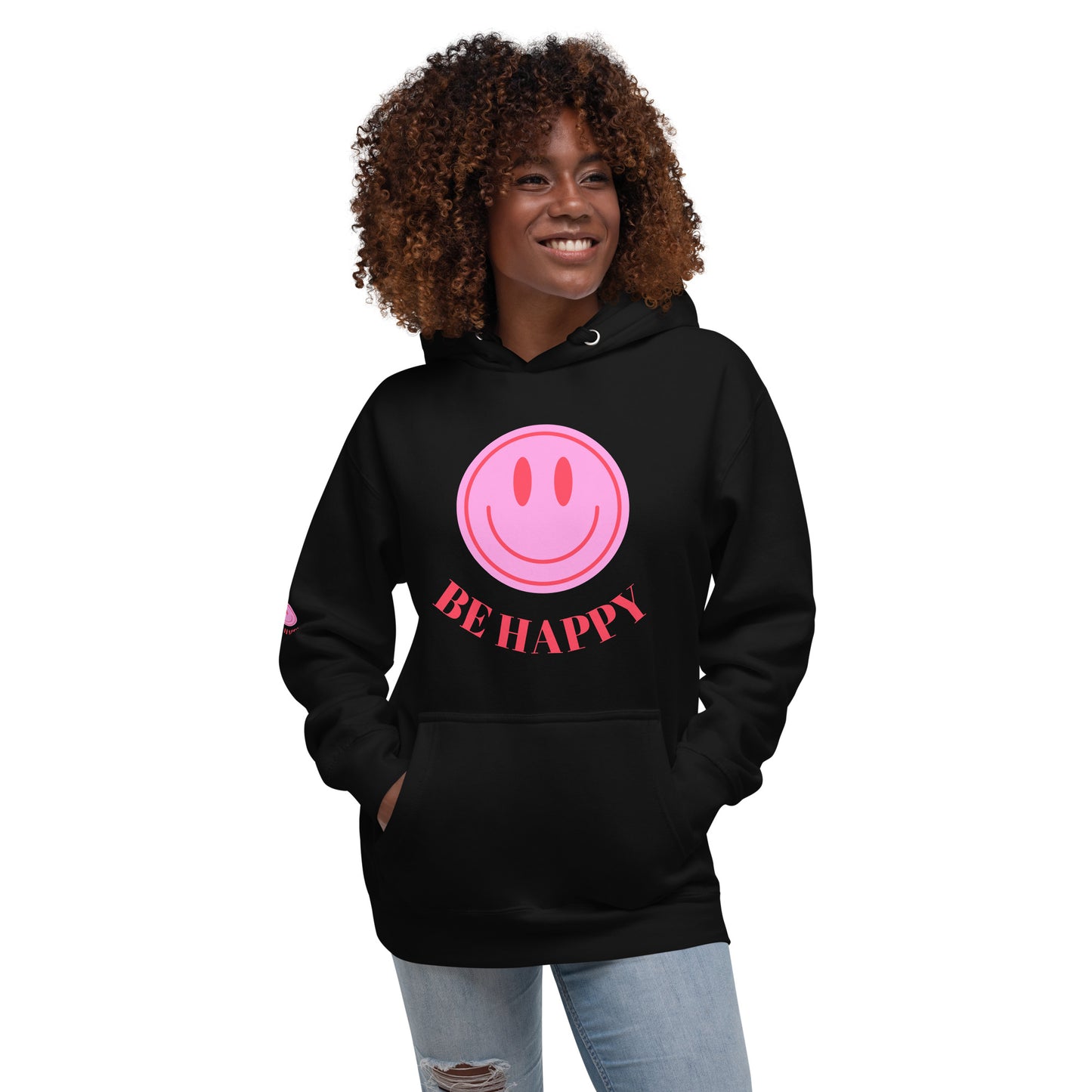 Be Happy Smiley Hoodie