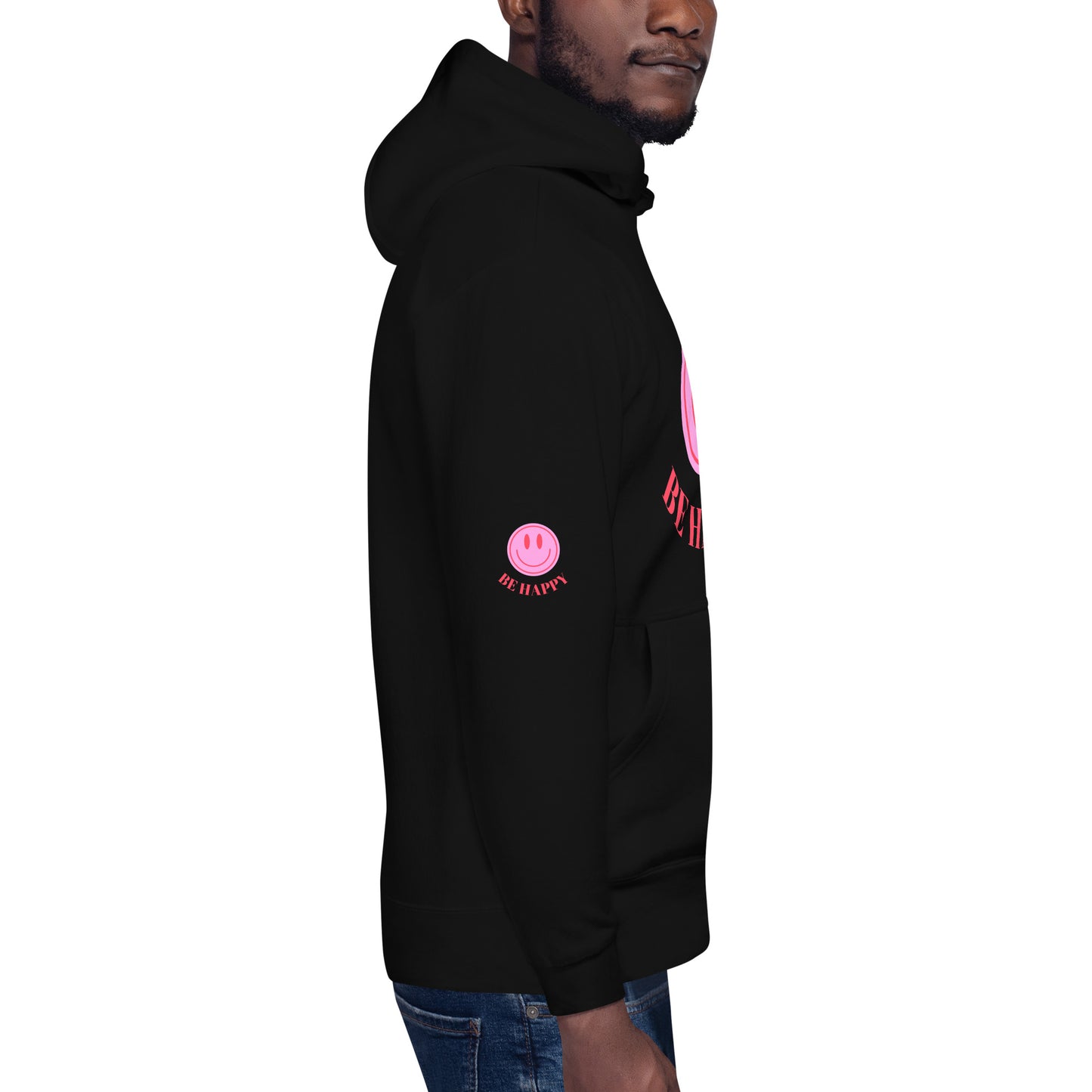 Be Happy Smiley Hoodie