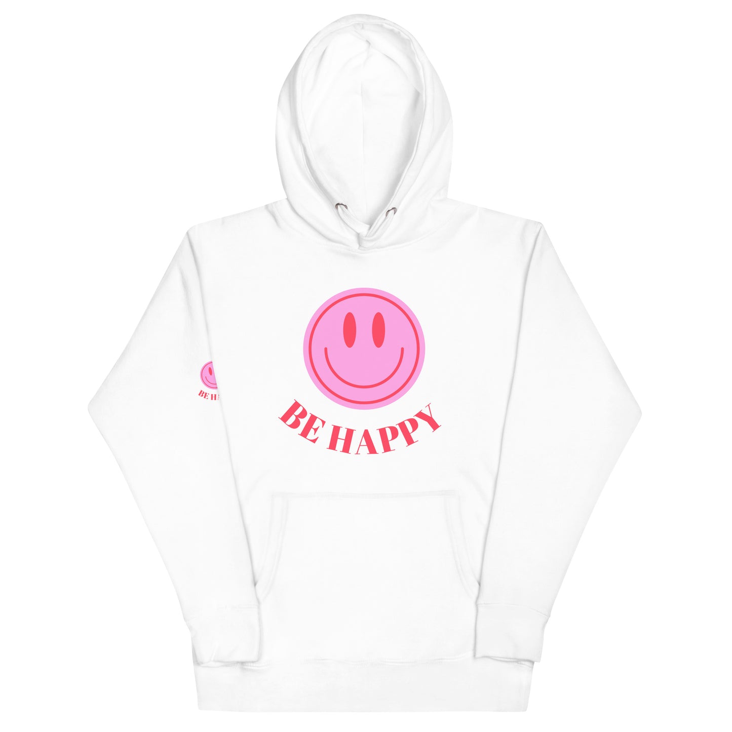 Be Happy Smiley Hoodie