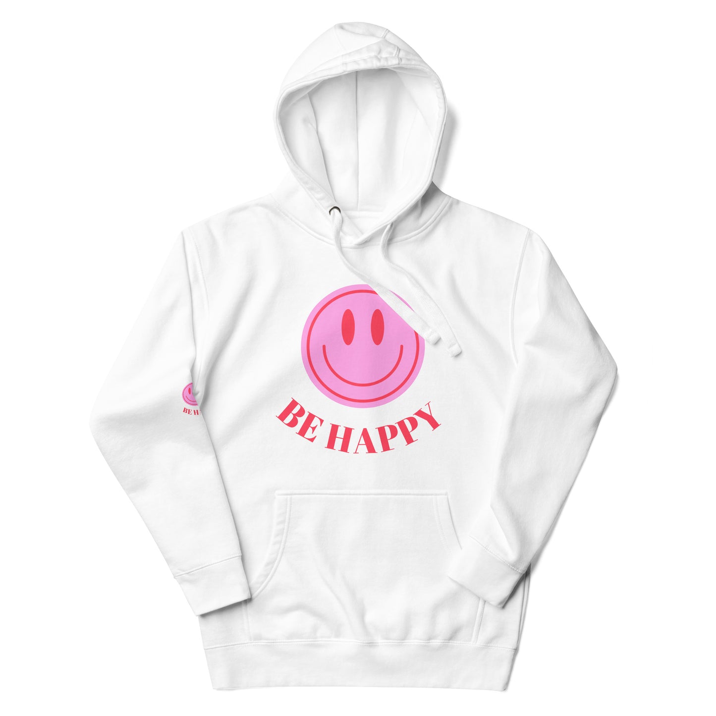 Be Happy Smiley Hoodie