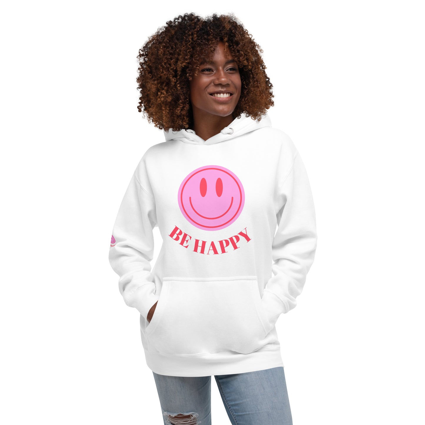 Be Happy Smiley Hoodie