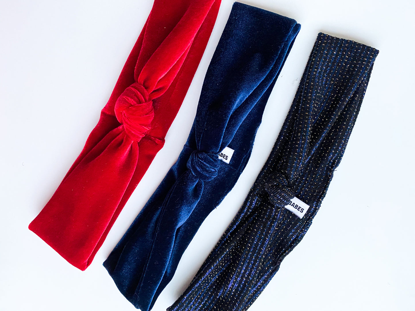 sparkly headband set