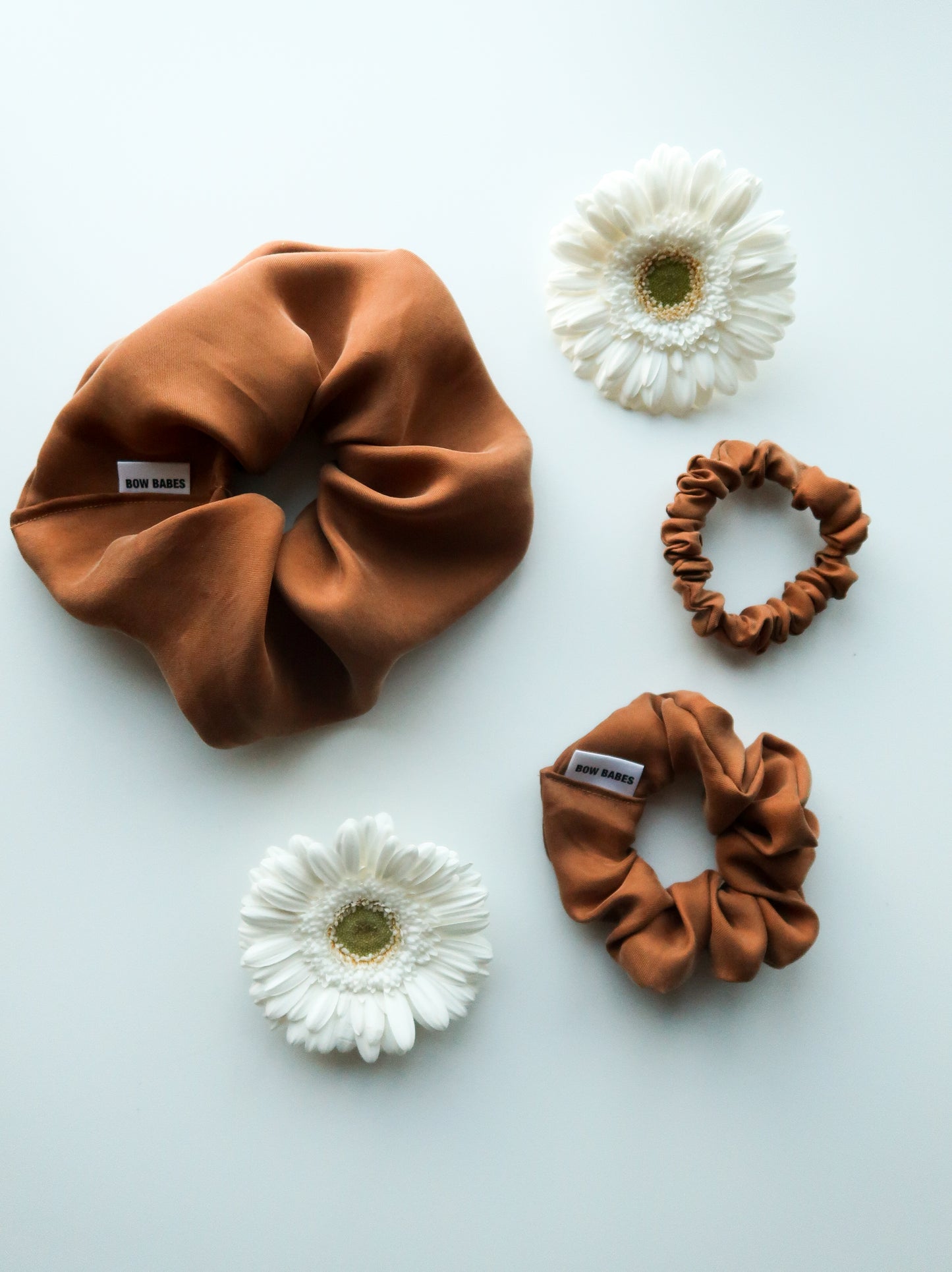 Cinnamon Set of 3 Scrunchies
