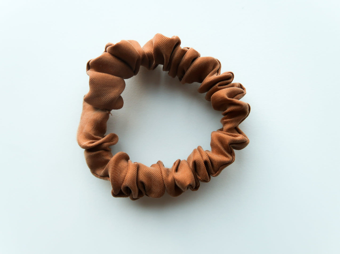 Mini Cinnamon Bun Scrunchie