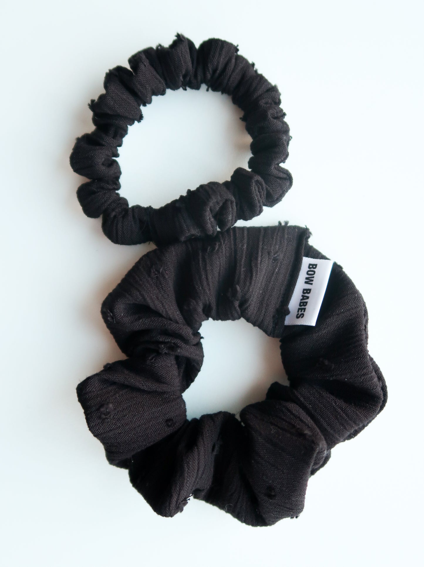 Black Everyday Scrunchie