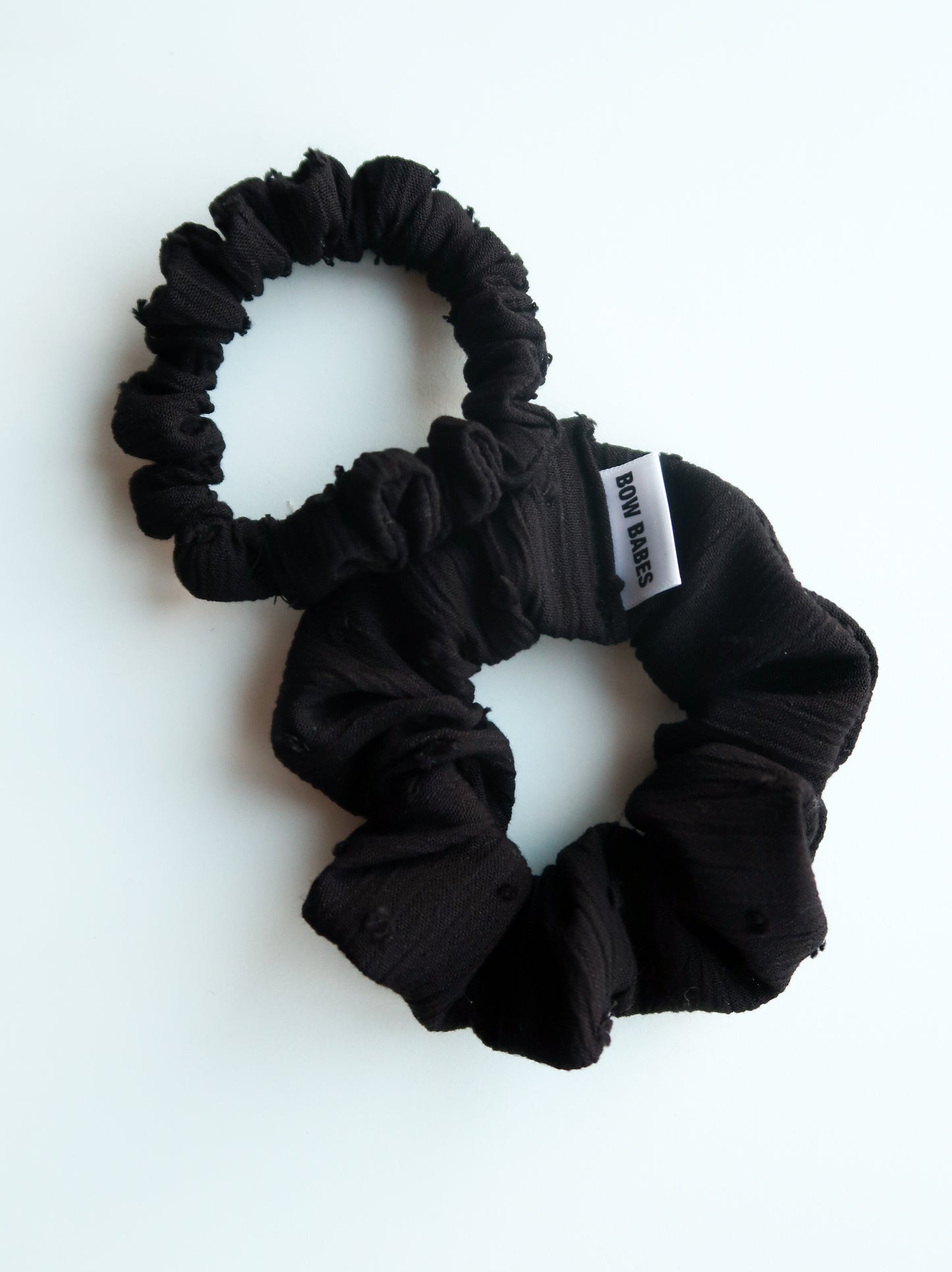 Mini Noir Scrunchie