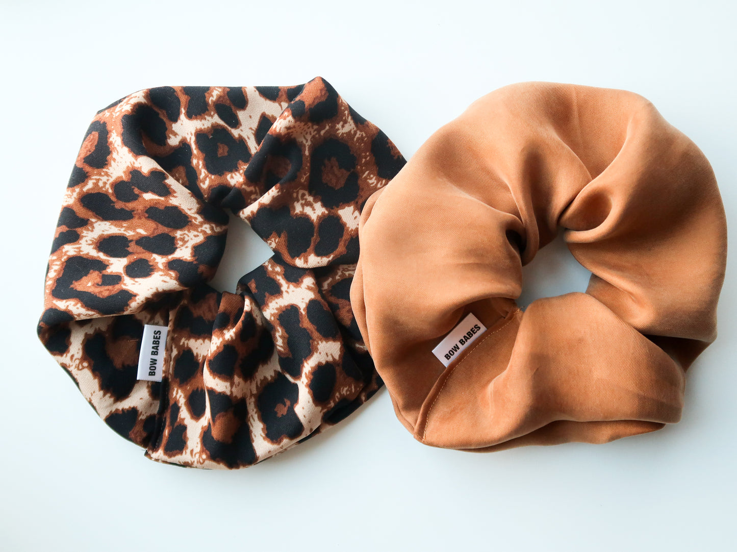 Jumbo Cinnamon Bun Scrunchie