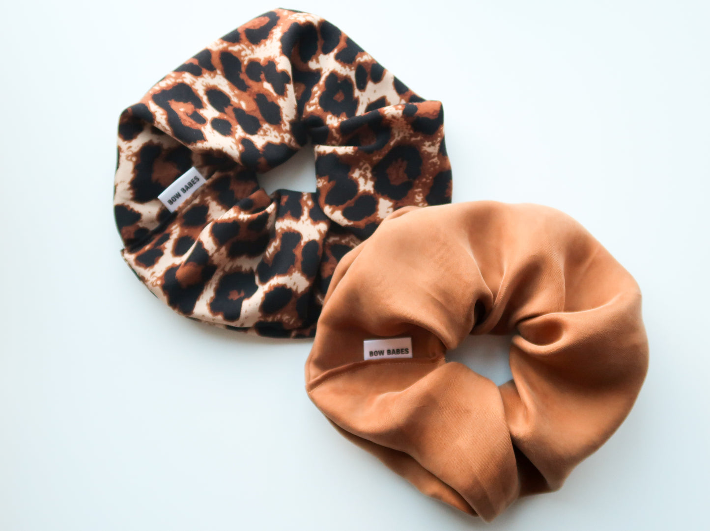 Jumbo Cinnamon Bun Scrunchie