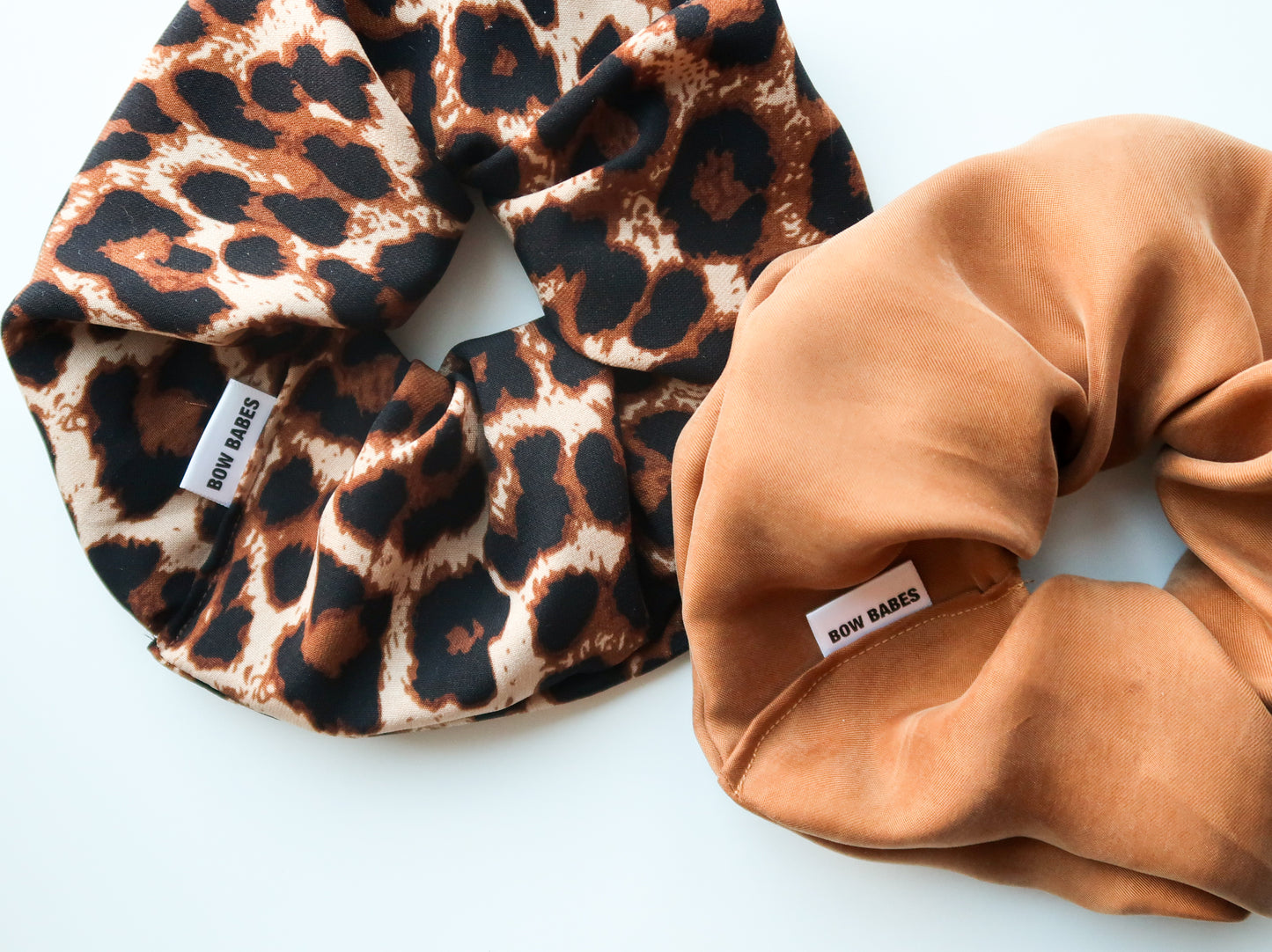 Jumbo Cinnamon Bun Scrunchie