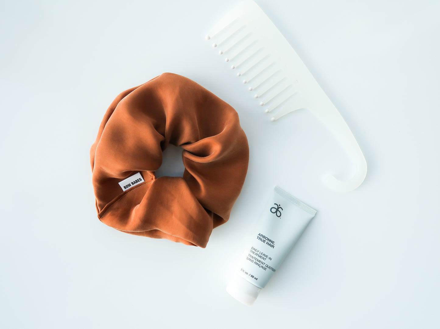 Jumbo Cinnamon Bun Scrunchie