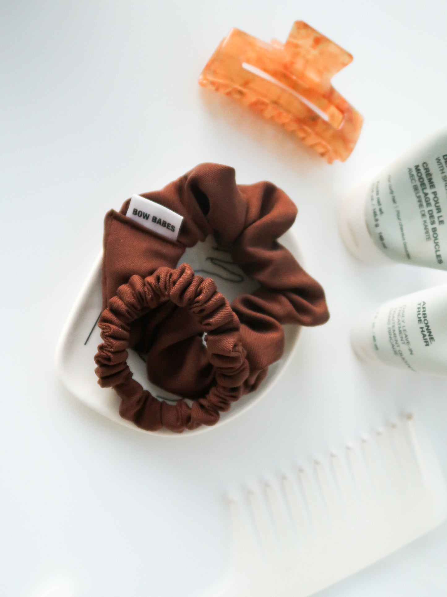 Mini Cocoa Scrunchie