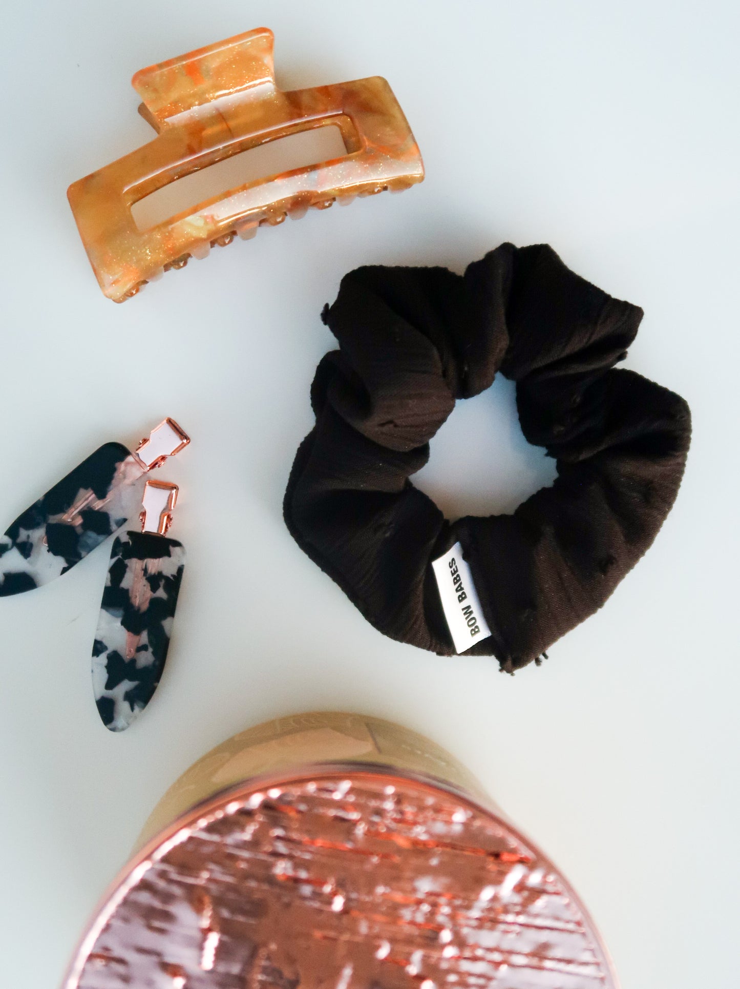 Black Everyday Scrunchie