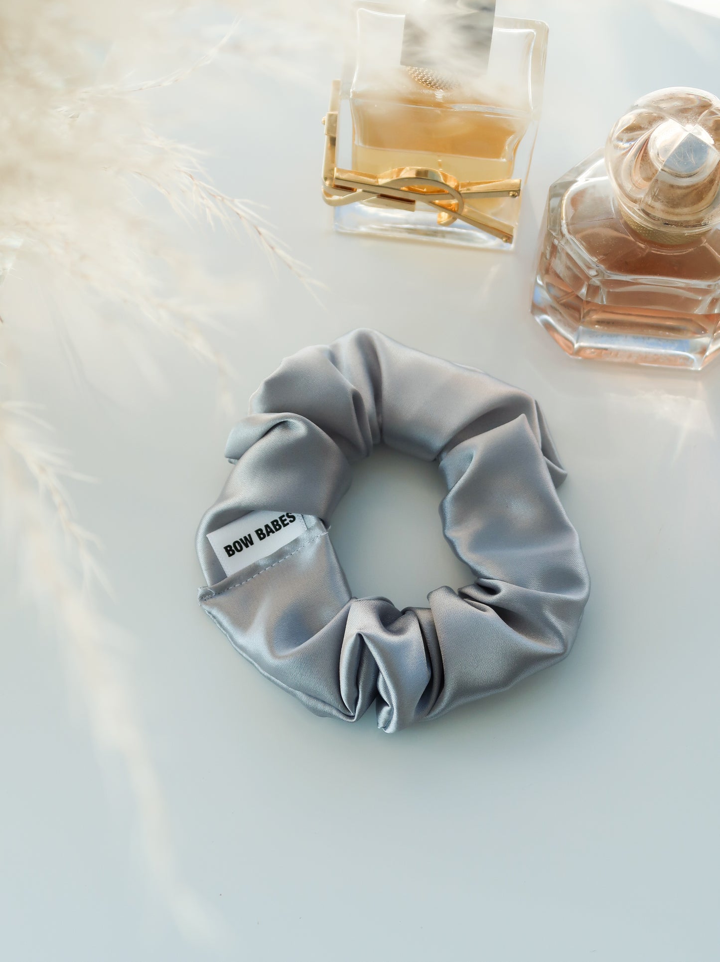 Silver Everyday Scrunchie