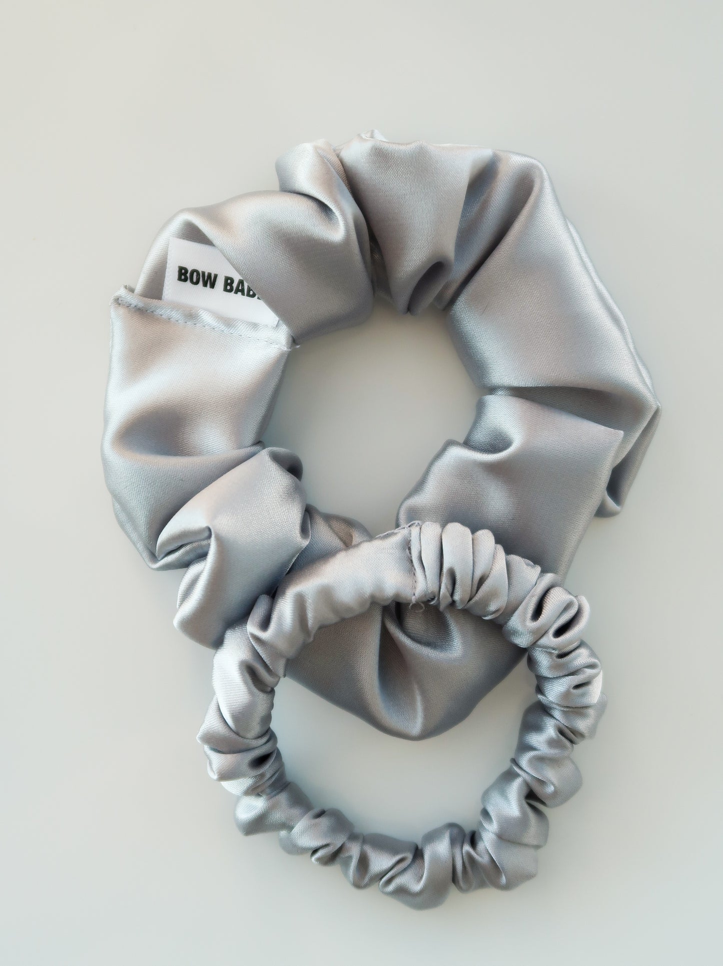 Silver Everyday Scrunchie