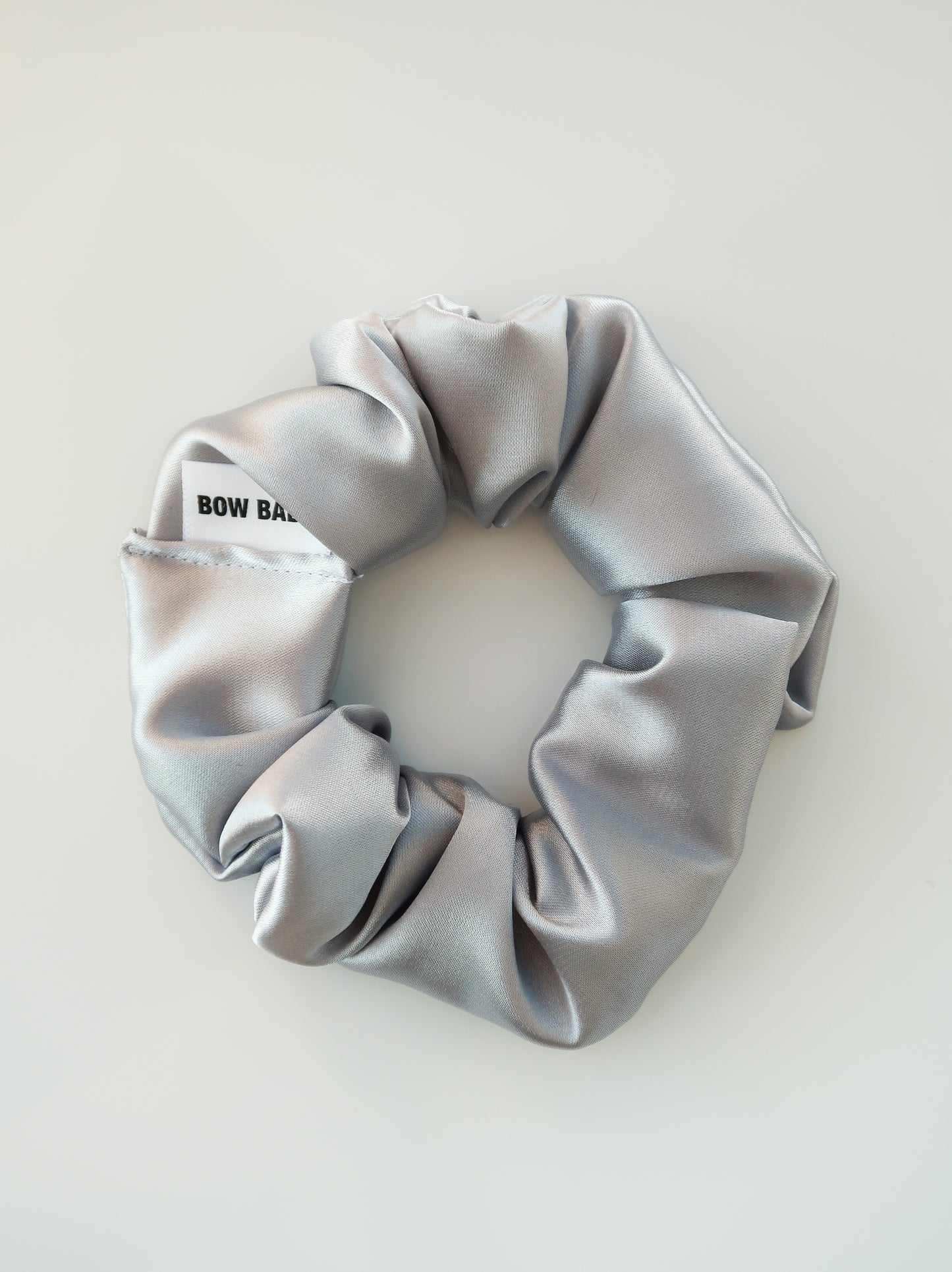 Silver Everyday Scrunchie