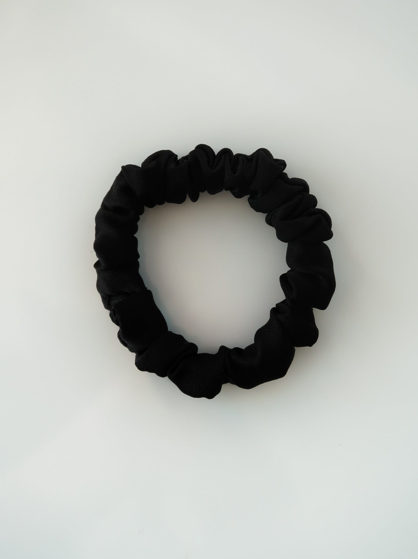 Mini Black Scrunchie