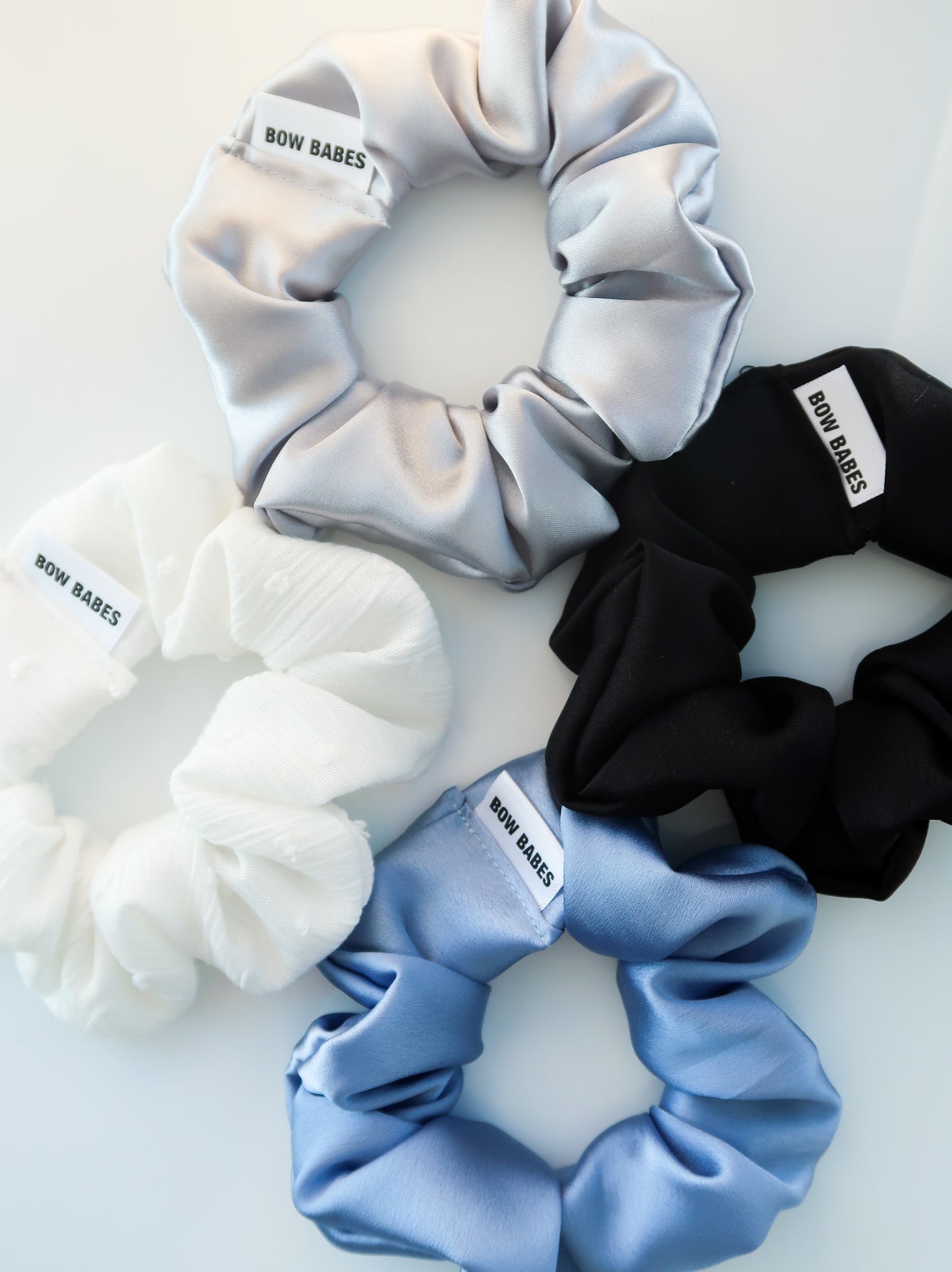 Silver Everyday Scrunchie
