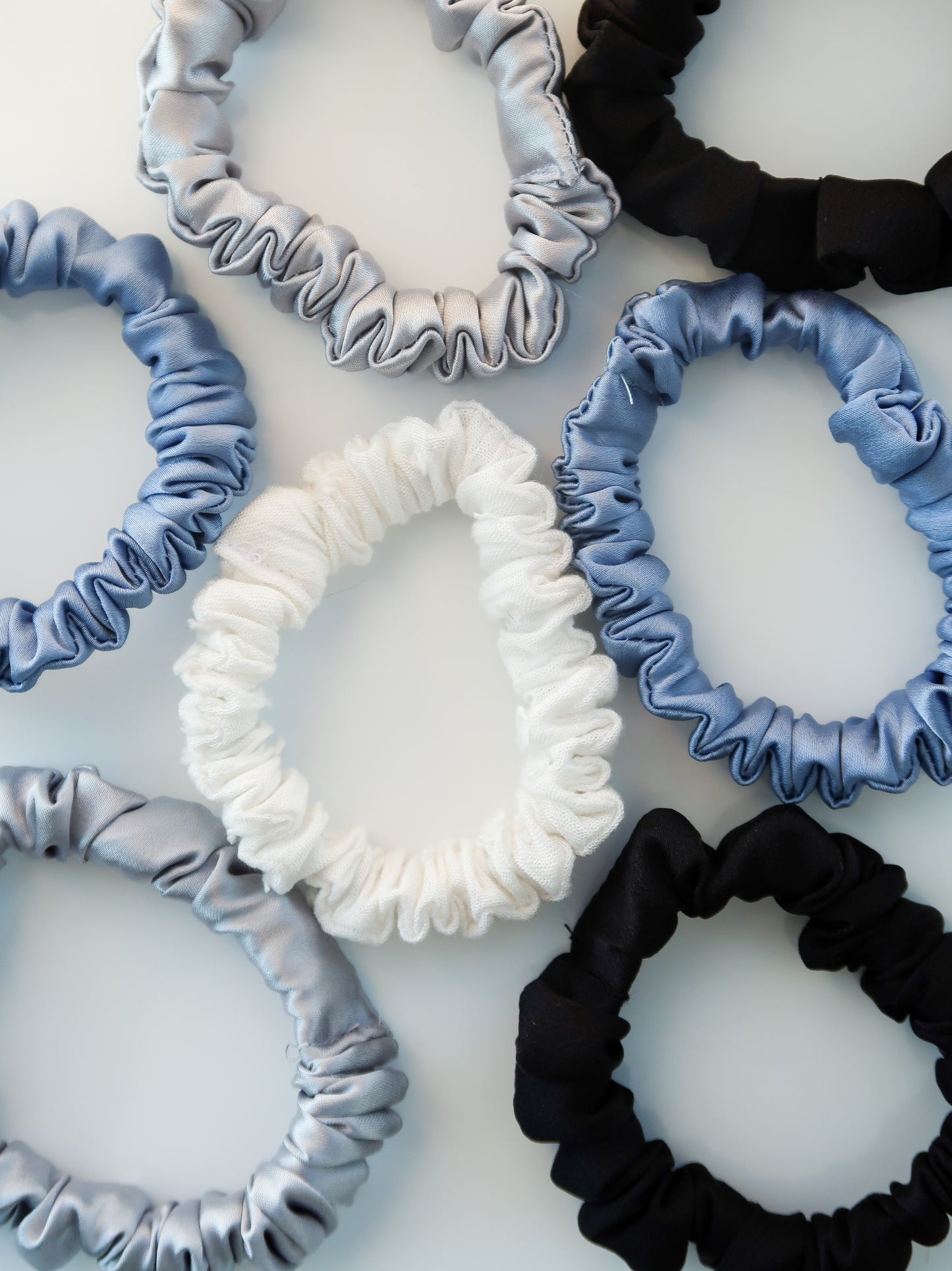 Mini Black Scrunchie