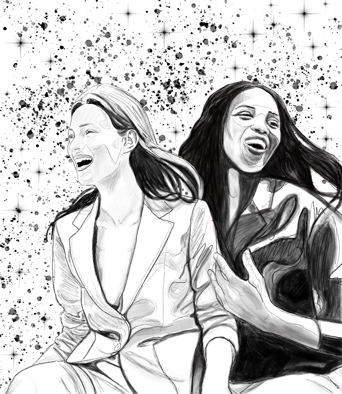 Naomi + Kate Fashion Print