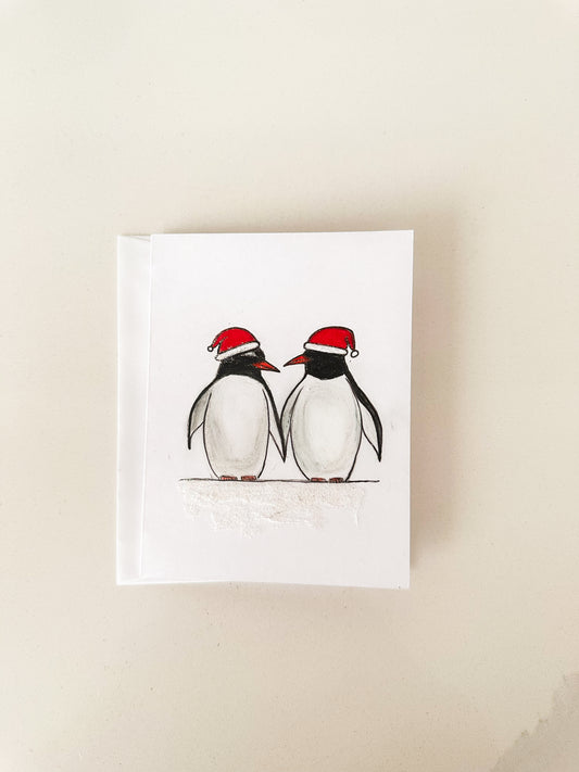 Love Birds Christmas Card