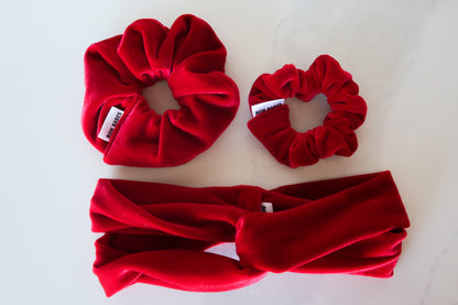 Ruby Red Turban Headband