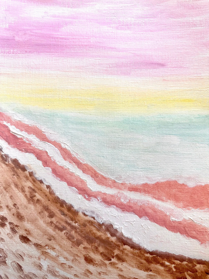 Pastel Beachscape Painting
