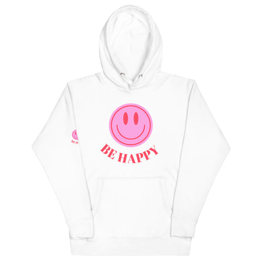 Be Happy Smiley Hoodie